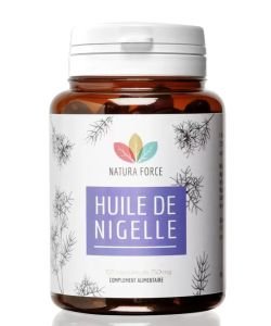 Huile de nigelle, 120 capsules